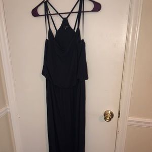 Navy Blue Maxi Dress